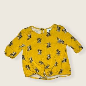Old Navy Floral Blouse For Toddlers Size 3T